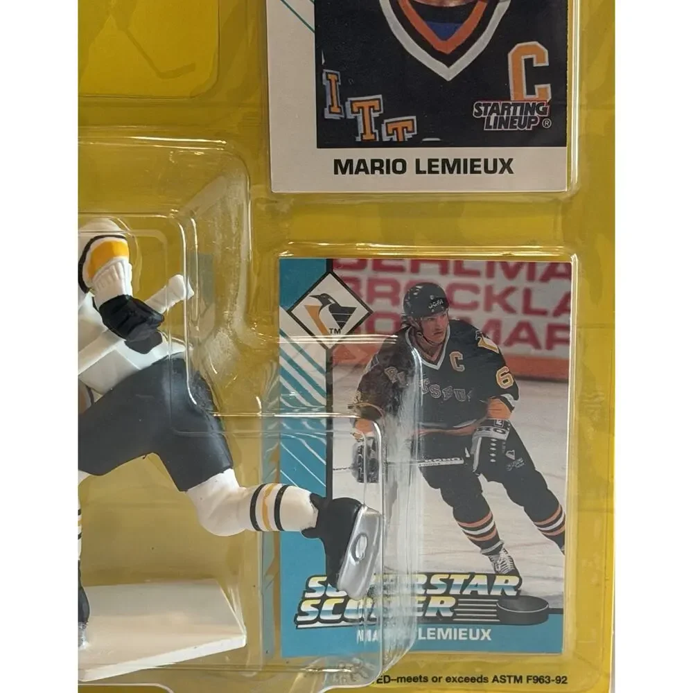 1993 NHL Starting Lineup Mario Lemieux Pitts Penguins Figure NOS FREE SHIPPING